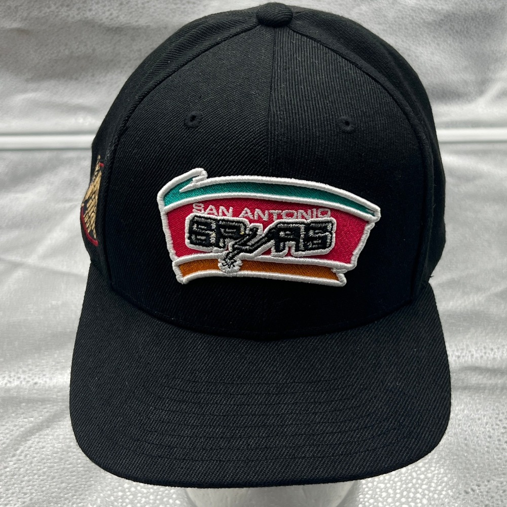 Mitchell & Ness San Antonio Spurs 1999 NBA Finals Snapback Hat Black OSFM